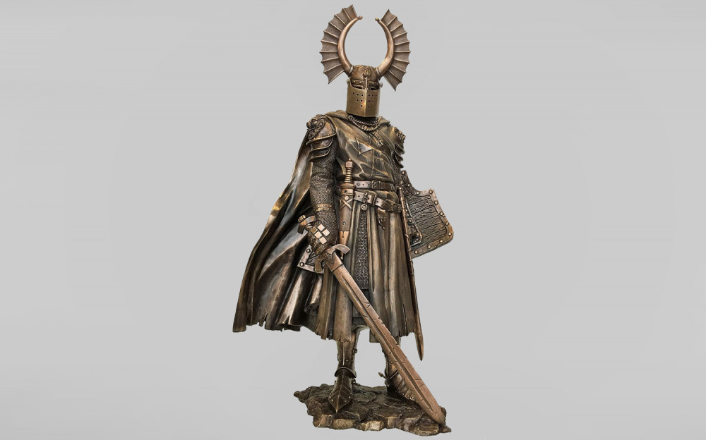 Скульптура Рыцаря - Крестоносца