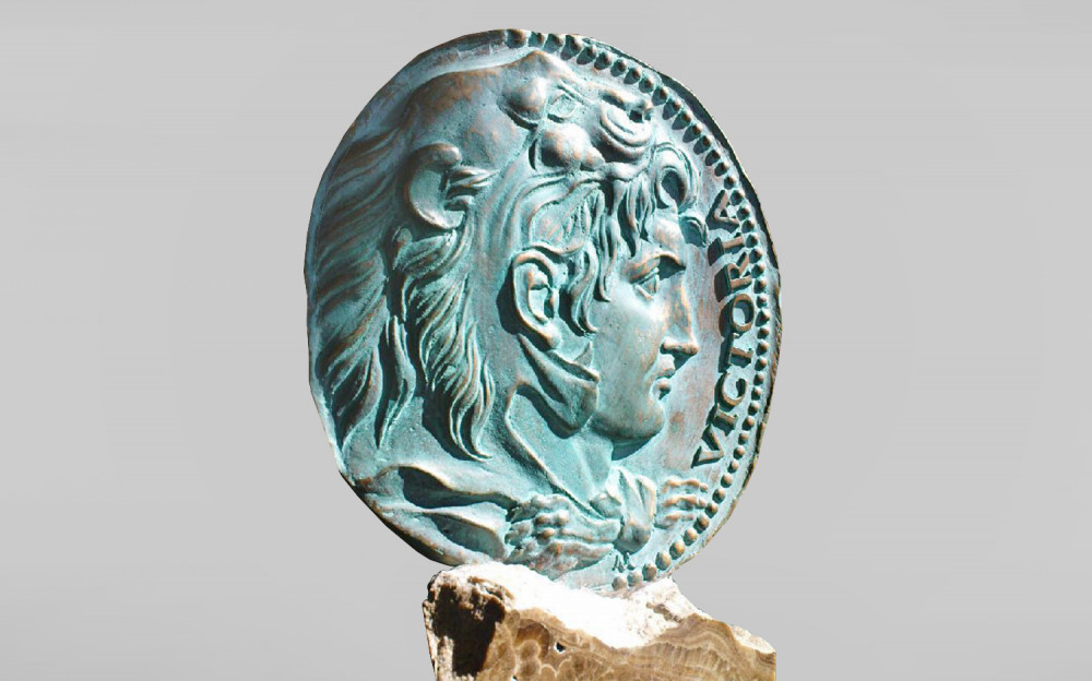Античная монета Александр Македонский