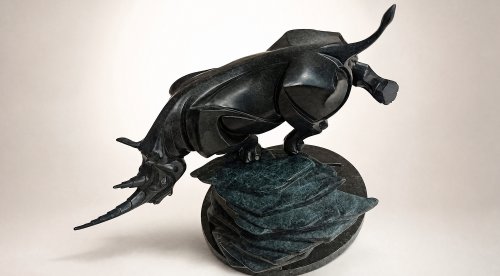 Rhino - коллекционная статуэтка ручной работы